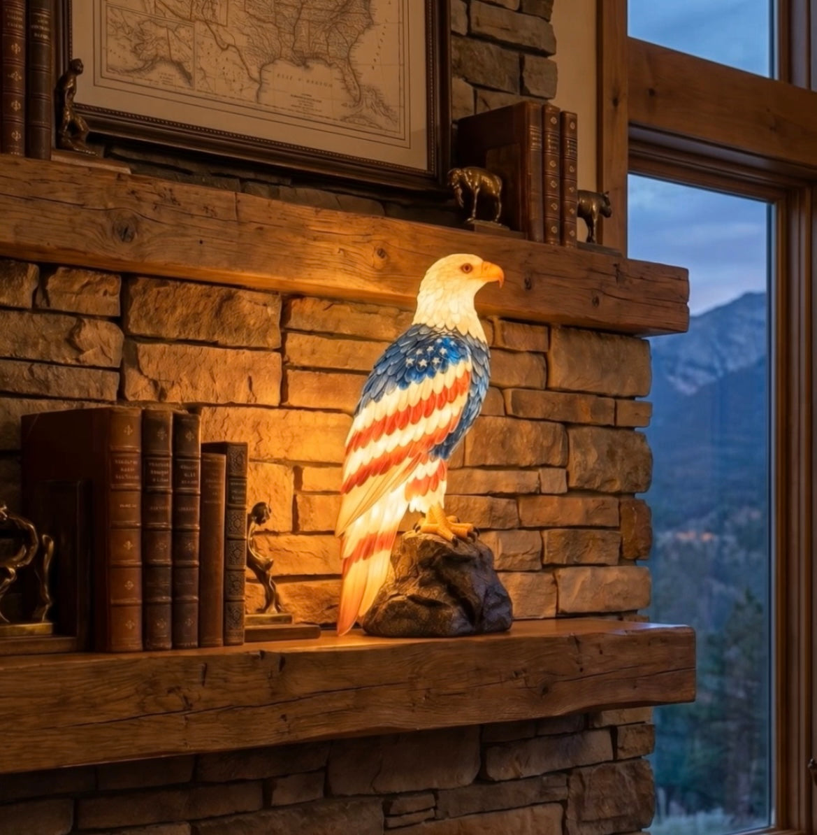 Julian's Eagle Lamp