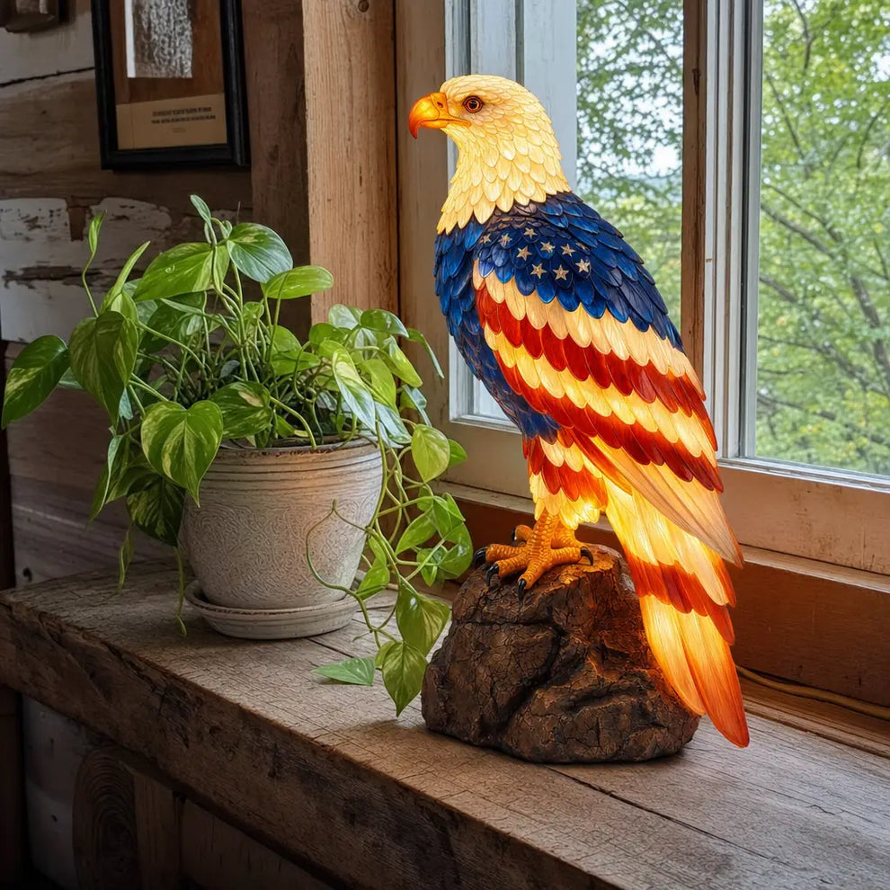 Julian's Eagle Lamp