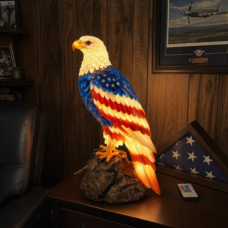 Julian's Eagle Lamp