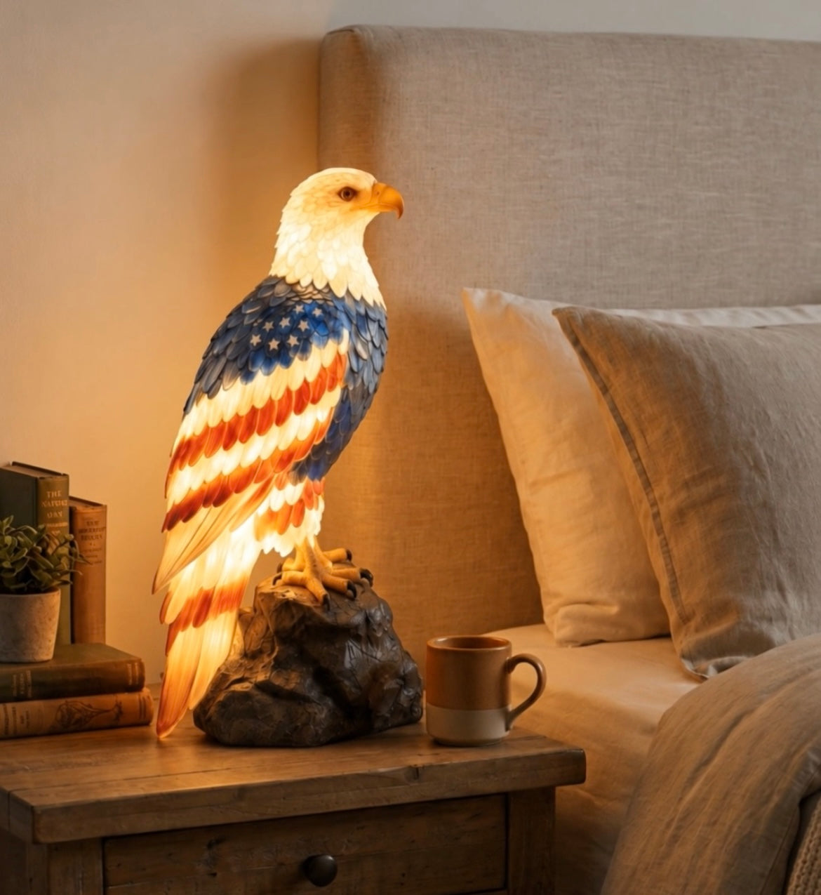 Julian's Eagle Lamp